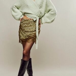 New FP Zoey lace skirt.